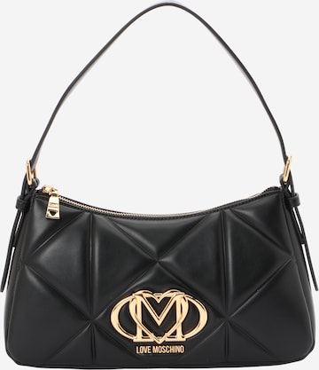 Love Moschino Чанта за през рамо в черно: отпред