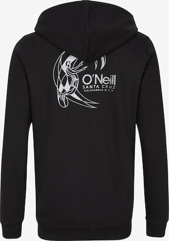 O'NEILL Zip-Up Hoodie 'Circle Surfer' in Black