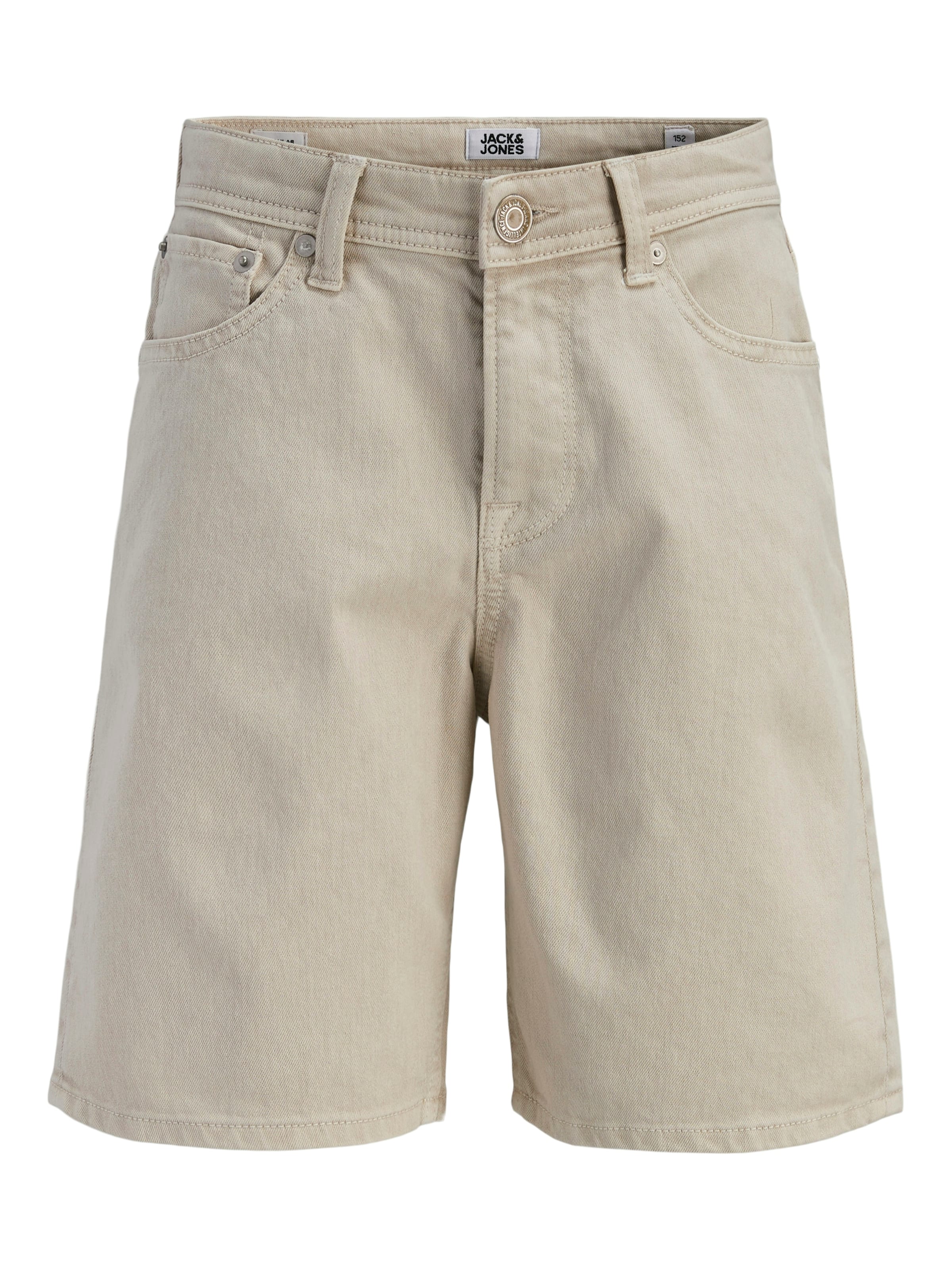 Jack & Jones Junior Regular Shorts in Beige: Vorderseite
