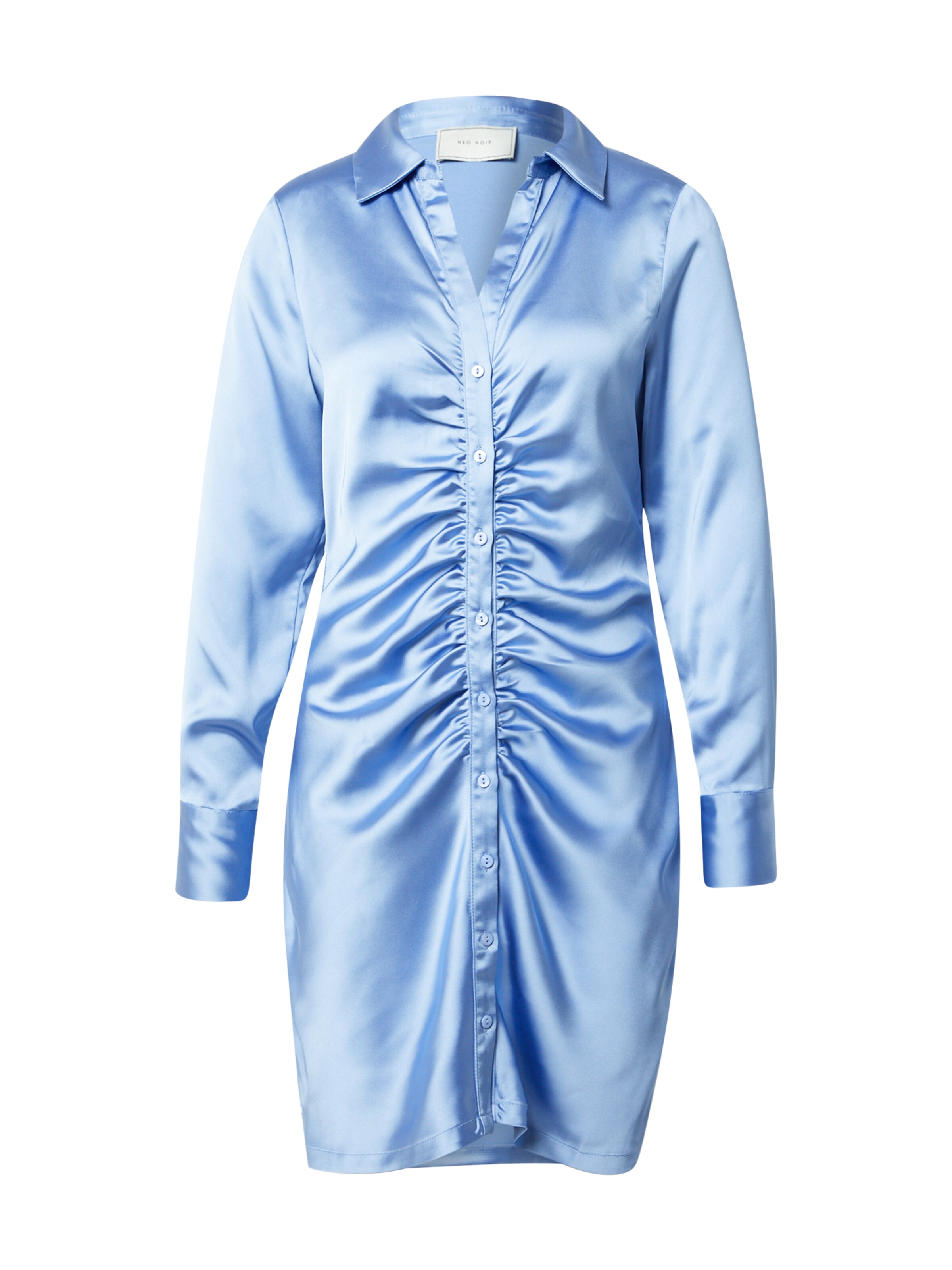 Neo Noir Košeľové šaty 'Ridley' - Modrá: predná strana