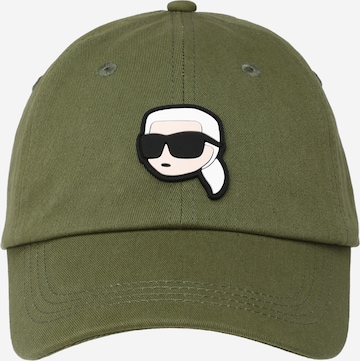 Karl Lagerfeld - Gorra 'Ikonik 2.0' en verde