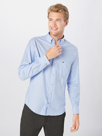 FYNCH-HATTON Regular fit Poslovna srajca 'All Season' | modra barva: sprednja stran