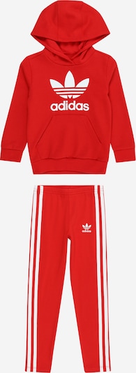 ADIDAS ORIGINALS Joggingpak in de kleur Rood / Wit, Productweergave
