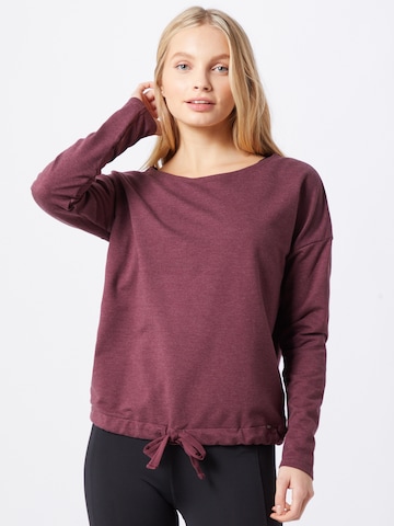 Skiny Regularen Majica za spanje | vijolična barva: sprednja stran