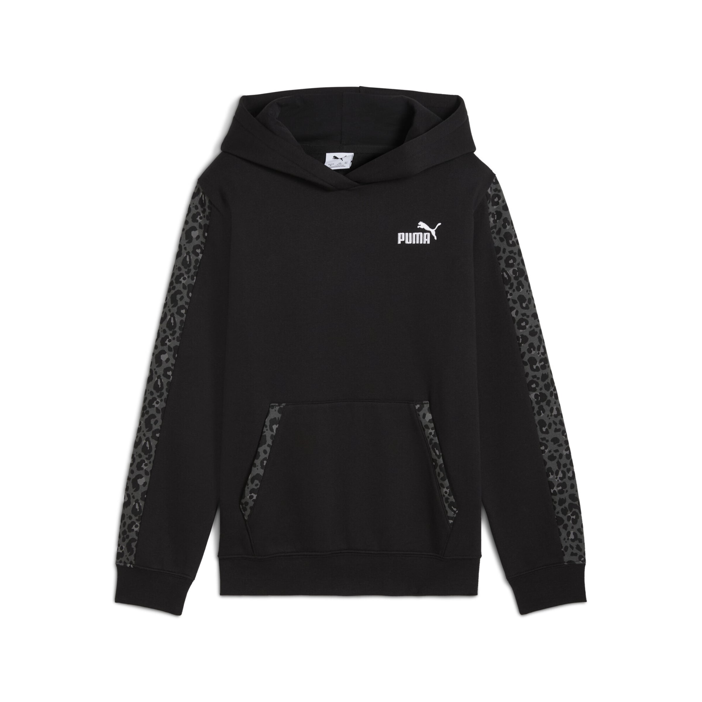PUMA Sweatshirt 'Essentials' in Black: front