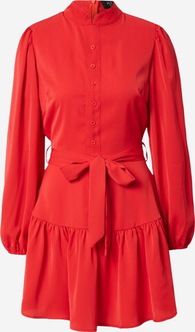 AX Paris Košilové šaty – červená: přední strana