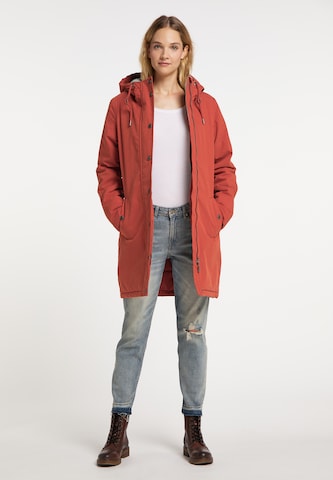 DreiMaster Vintage Λειτουργικό παλτό σε κόκκινο