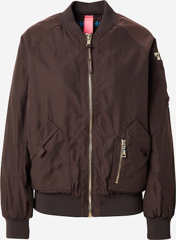 NÜMPH Välikausitakki 'Allie' värissä ruskea: etupuoli