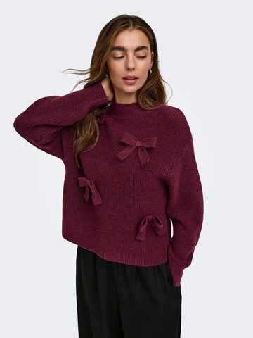 ONLY - Jersey 'LISA' en rojo: frente