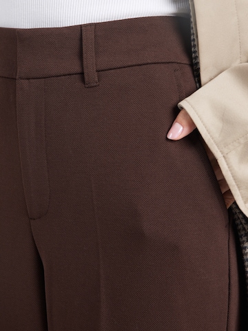 s.Oliver Wide Leg Hose in Braun