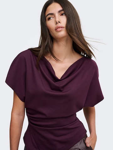 T-shirt 'ONLEMBER' ONLY en violet