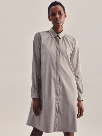 SEIDENSTICKER Shirt Dress 'Schwarze Rose' in Beige: front