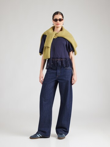 Rich & Royal Majica | modra barva