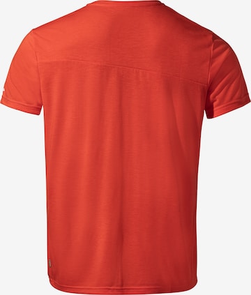 VAUDE Functioneel shirt ' Sveit ' in Rood
