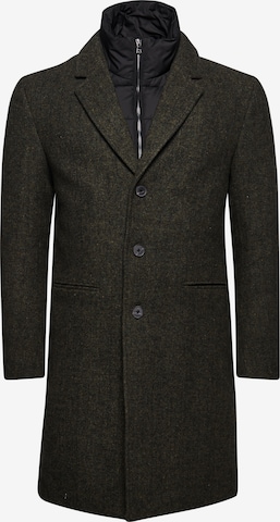 Superdry Winter Coat in Green: front