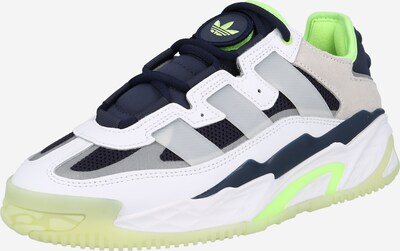Sneaker low 'NitebaII' ADIDAS ORIGINALS pe bleumarin / verde neon / alb / alb lână, Vizualizare produs