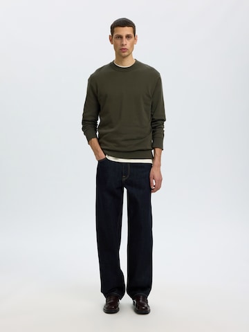 SELECTED Sweater 'SLHTORINO' in Green