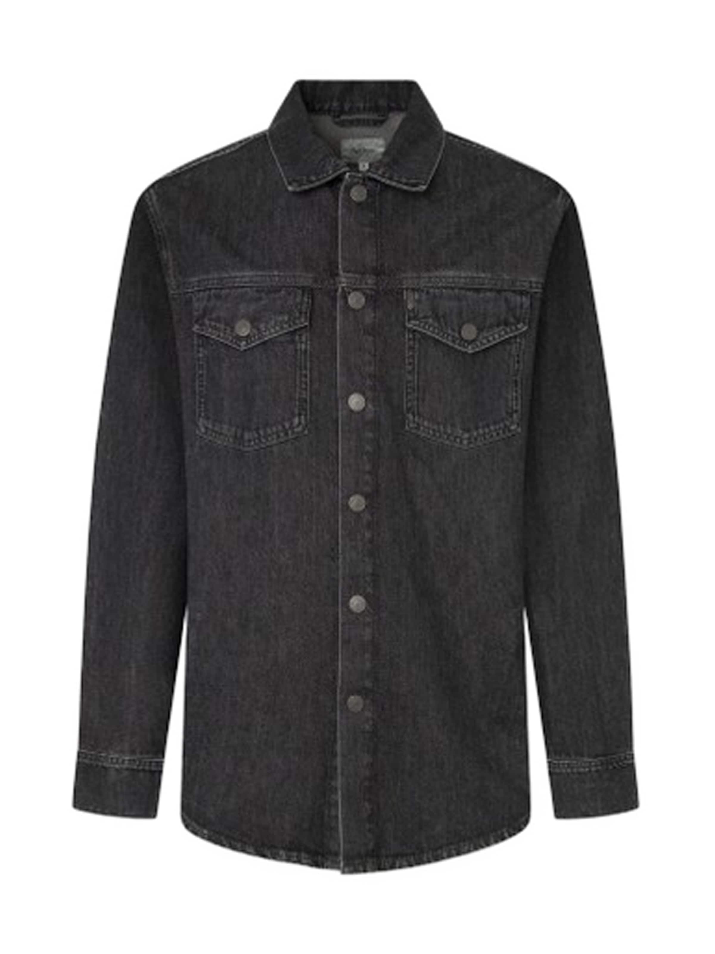 Pepe Jeans Button Up Shirt in Blue denim, Item view
