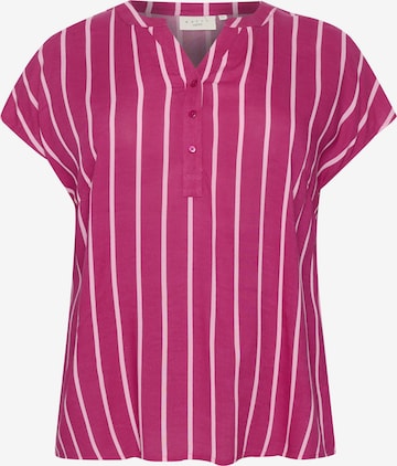 KAFFE CURVE Bluse 'Sida' in Pink: Vorderseite