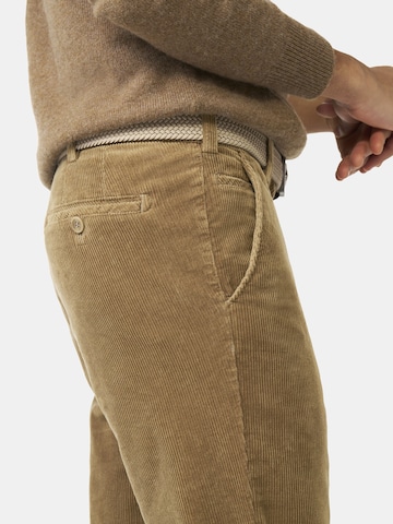 Regular Pantalon chino 'Bonn Acitve' MEYER en marron