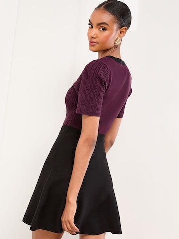 Lipsy Плетена рокля в червено