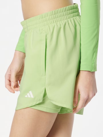 ADIDAS PERFORMANCE Normální Sportovní kalhoty 'Minimal Made For Training' – zelená