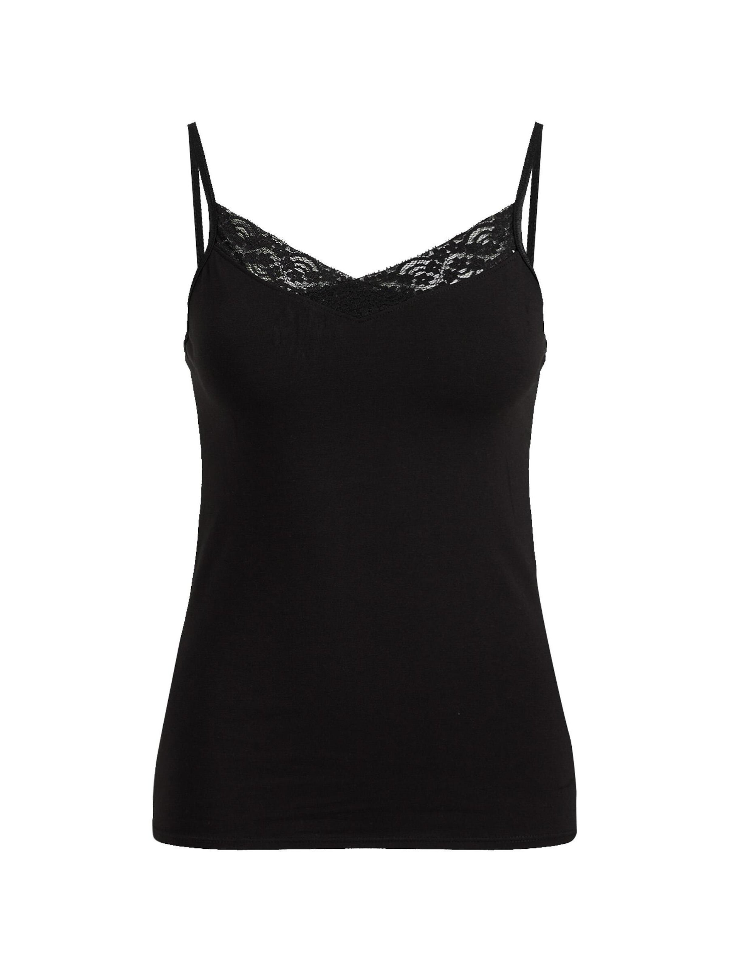 WE Fashion Top - Čierna: predná strana