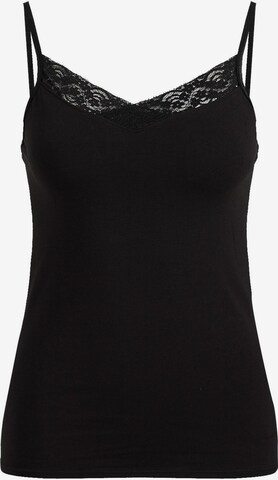 WE Fashion Top in Black: front