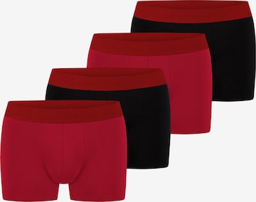 Bruno Banani Boxershorts 'Flowing' in Rot: Vorderseite