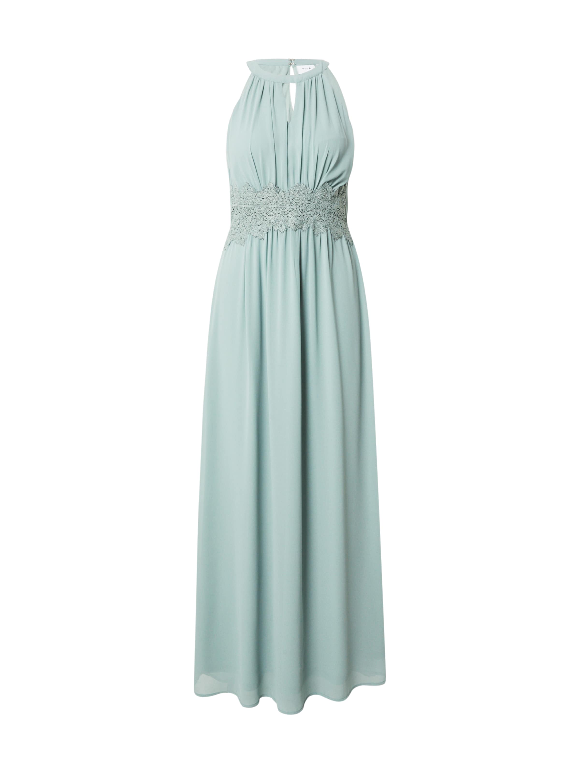 VILA Evening Dress in Green: front