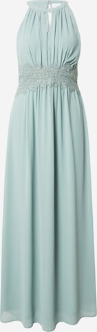 Robe de soirée VILA en vert : devant