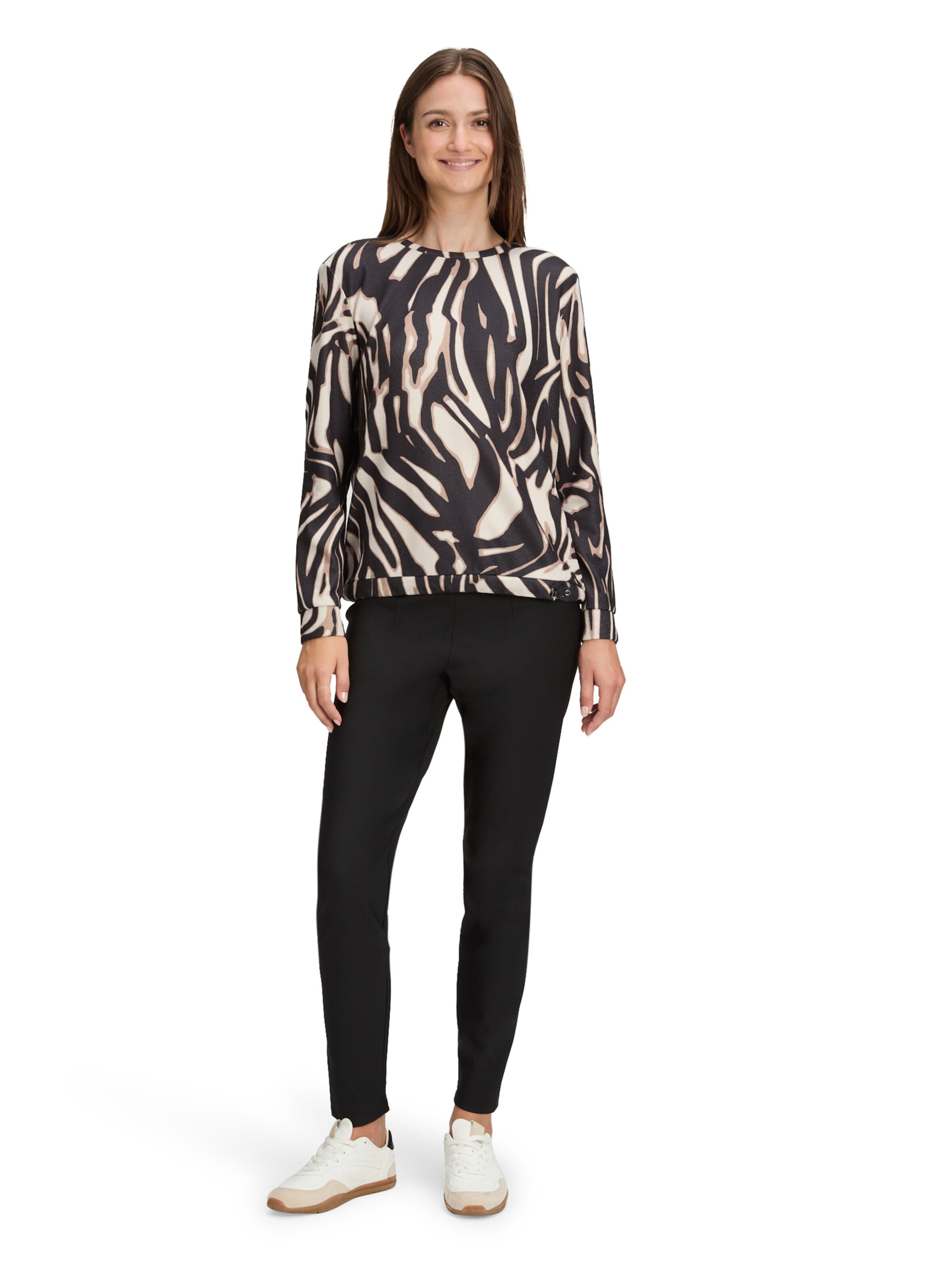 Betty & Co Sweatshirt in Beige