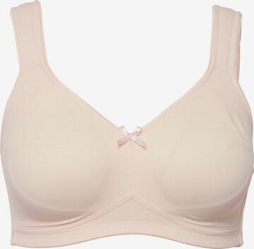 T-shirt Reggiseno di Ulla Popken in rosa: frontale