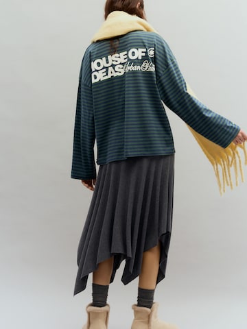 Pull&Bear Tričko 'PACIFIC' - Modrá