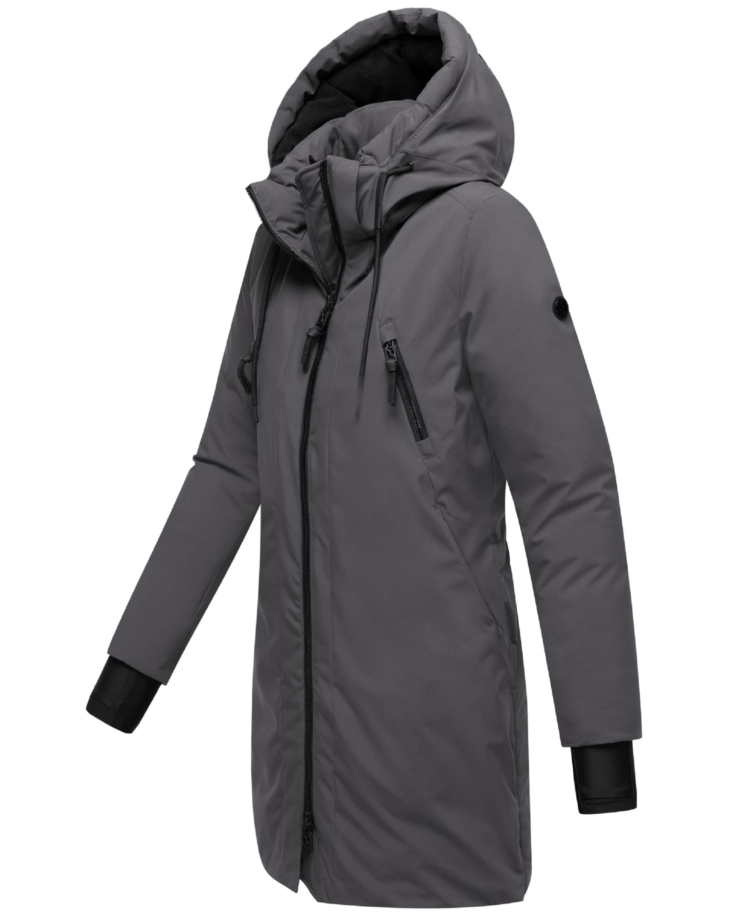 Manteau d’hiver 'Winterzart 14' NAVAHOO en gris