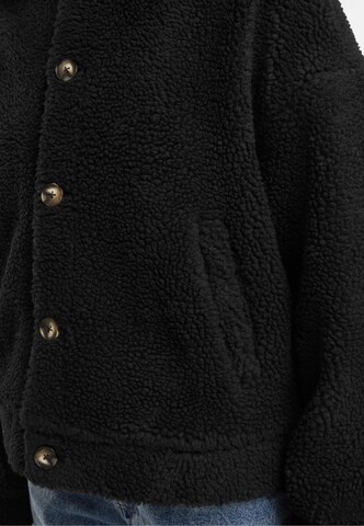 Urban Classics Fleecejacke in Schwarz