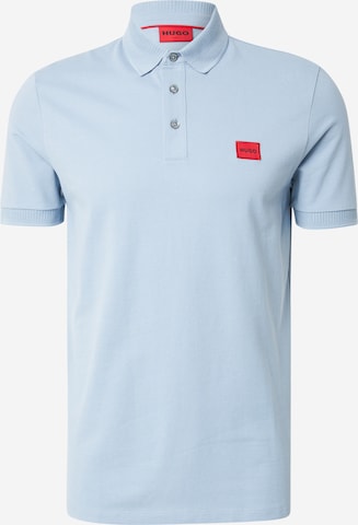 HUGO Tričko – modrá: přední strana