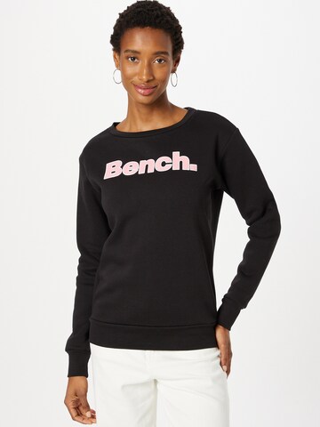 BENCH Sweatshirt 'RAINA' in Schwarz: predná strana