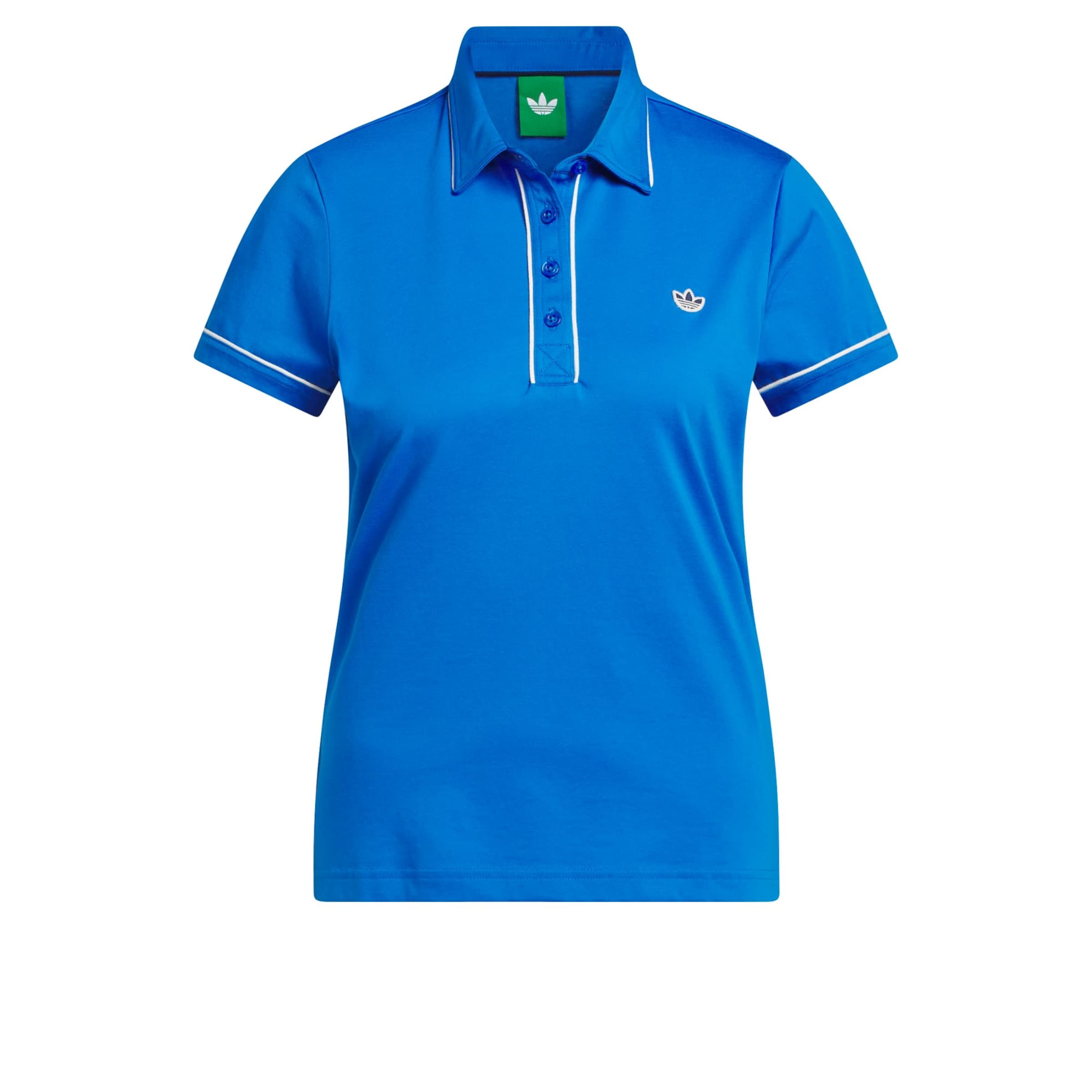 ADIDAS PERFORMANCE Poloshirt 'Solid' in Blau: Vorderseite