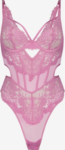 Hunkemöller Body 'Bella' in Pink: predná strana