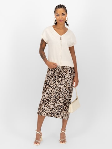 Alife and Kickin Tričko 'AnaisAK' – bílá