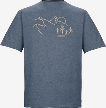 KILLTEC Funktionsshirt in Blau: Vorderseite