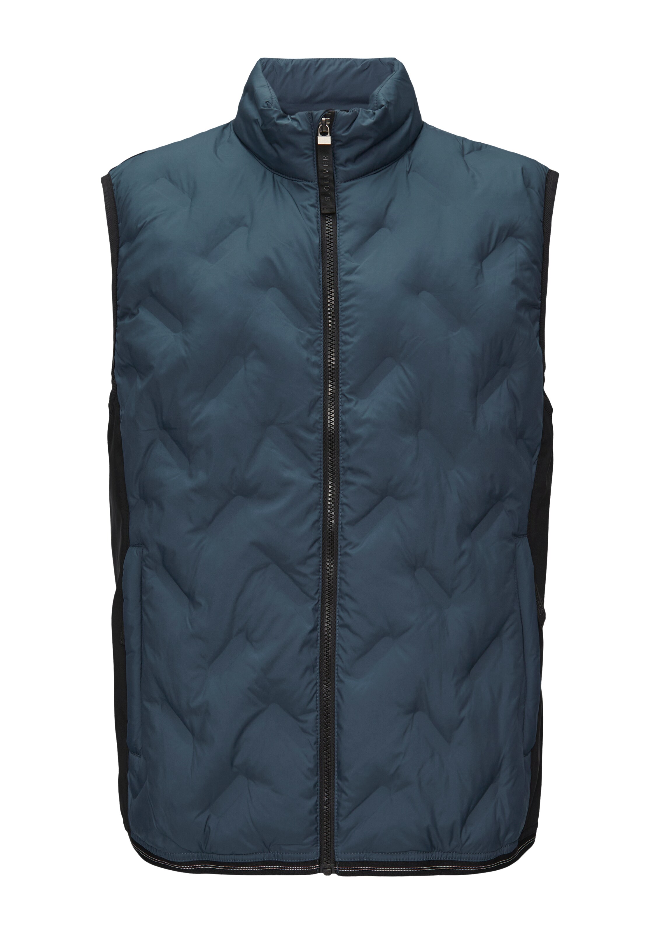 Gilet s.Oliver en bleu : devant