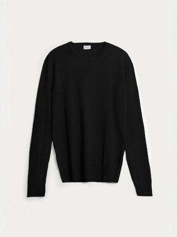 SANVT Sweater 'The Merino Sweater' in Black: front