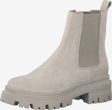 TAMARIS Chelsea Boots in Beige: predná strana