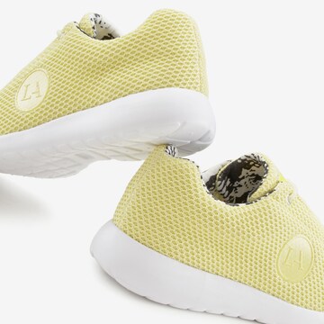 LASCANA Sneakers in Yellow