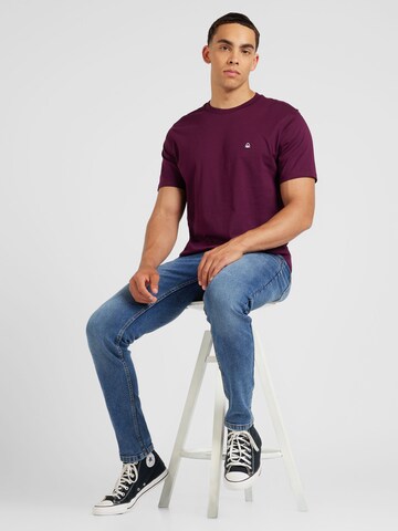 UNITED COLORS OF BENETTON Футболка в Лиловый