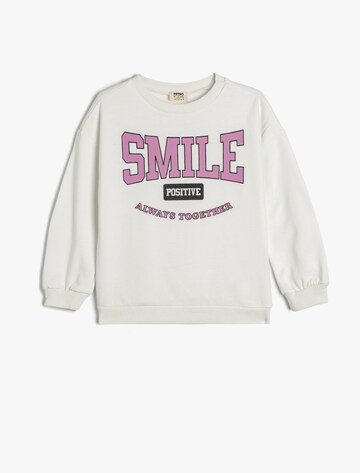 Koton Sweatshirt in White: front
