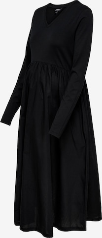 Only Maternity - Vestido 'OLMBLOMST' en negro: frente