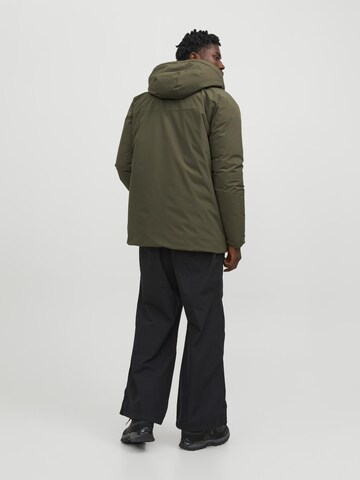 JACK & JONES Winter Jacket 'Payne' in Green